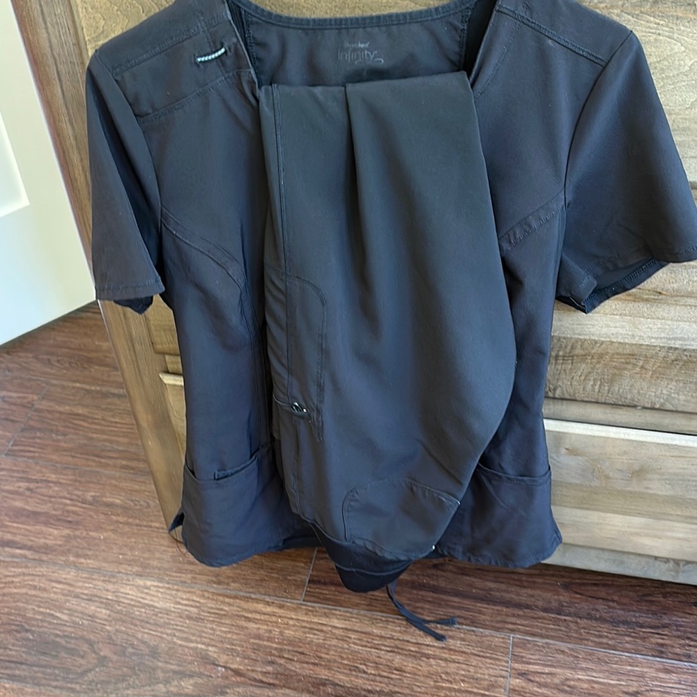 Cherokee Black Medical Scrub Set